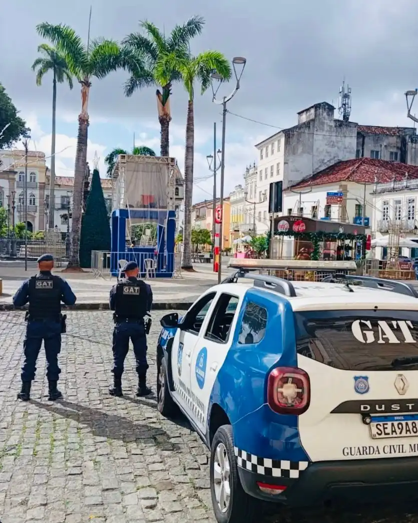 Imagem de Natal no Centro Histórico terá esquema de segurança reforçado com reconhecimento facial, revistas e monitoramento integrado