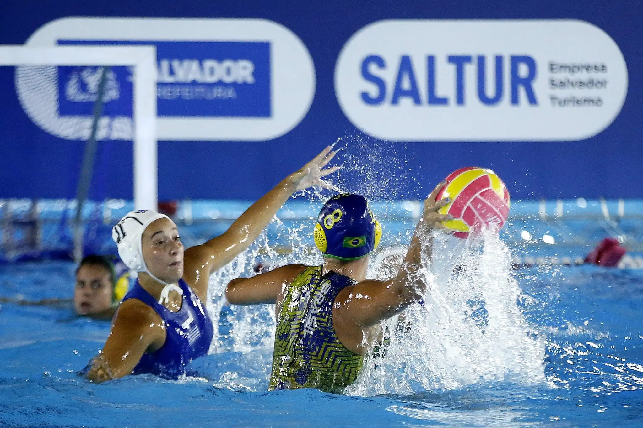 Imagem de Brasil ainda joga nesta sexta (15) e no sábado (16) na Arena Aquática pelo Mundial Sub-20 de Polo Aquático