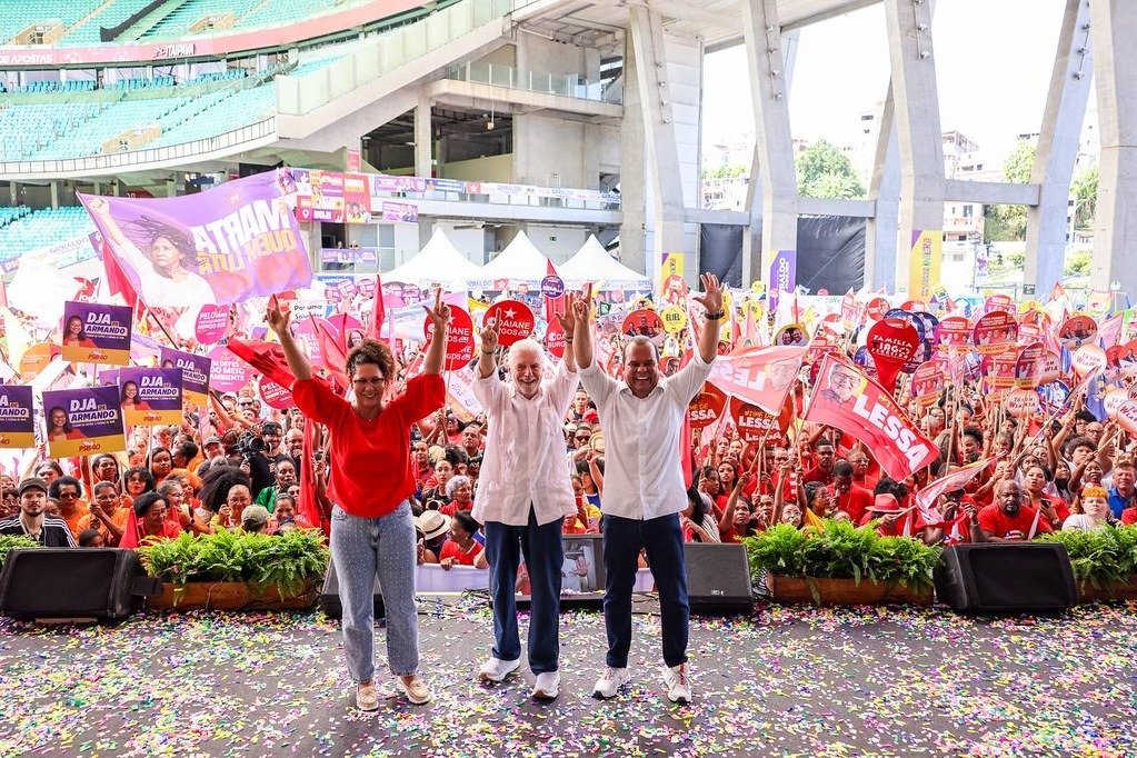 Imagem de Wagner reforça união de grupo político e diz não temer resultado de pesquisa