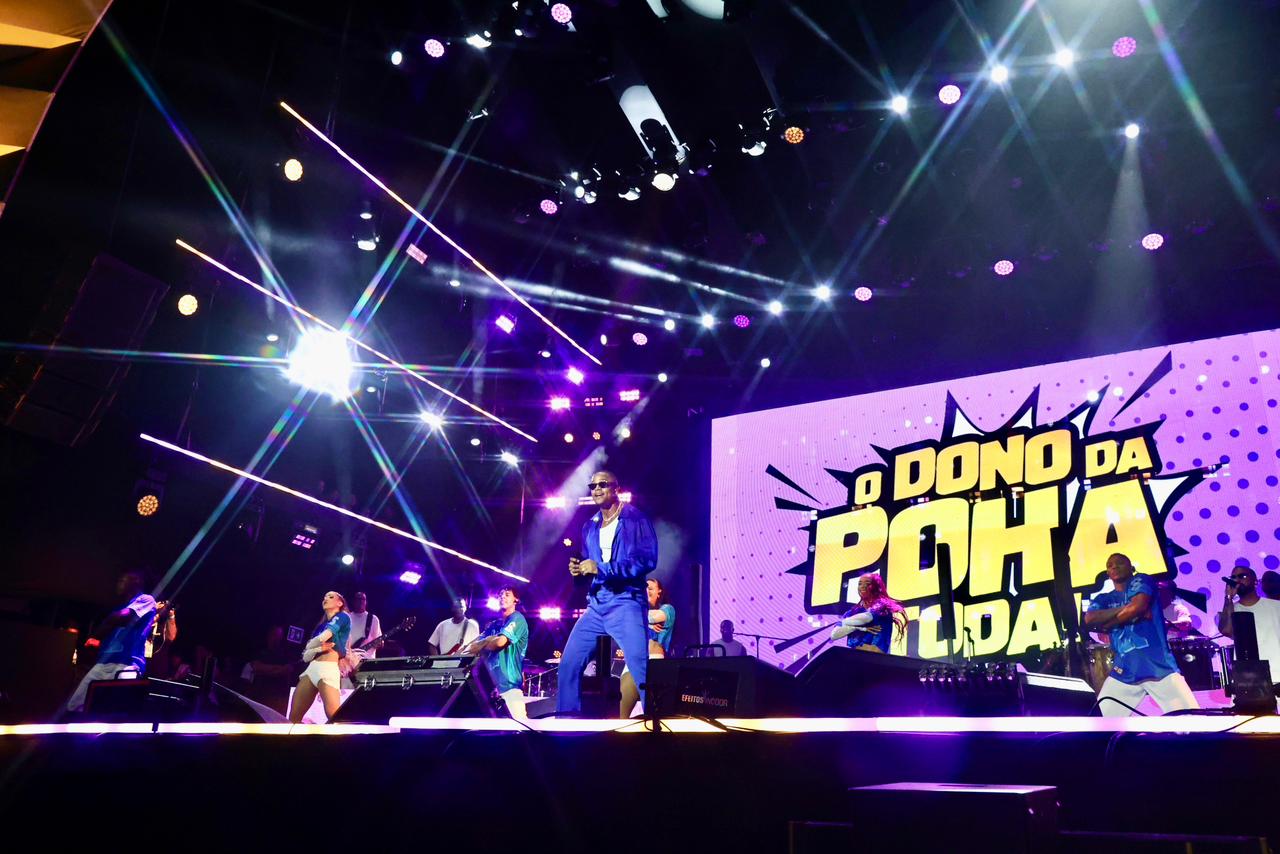 Imagem de Segunda atração da noite no Festival Virada Salvador, Léo Santana relembra hits da carreira em show nostálgico