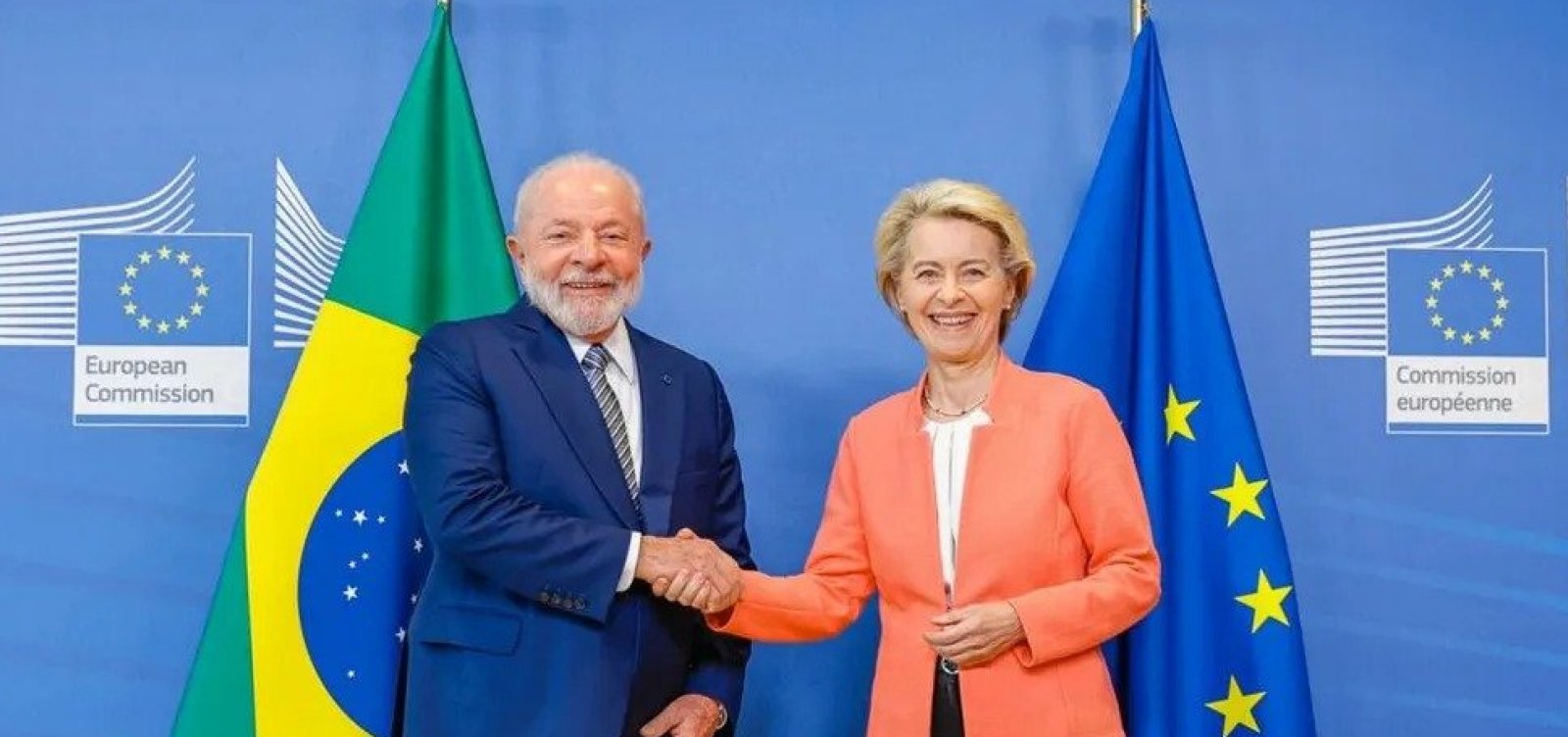 Imagem de Lula recebe líder da União Europeia no Rio antes da assinatura do acordo Mercosul