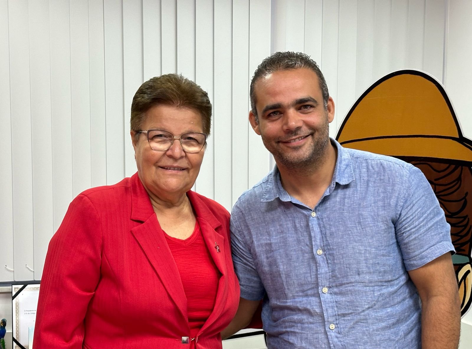 Imagem de Em visita a deputada Fátima Nunes, Rosalvo reafirma seu compromisso por Lauro de Freitas 