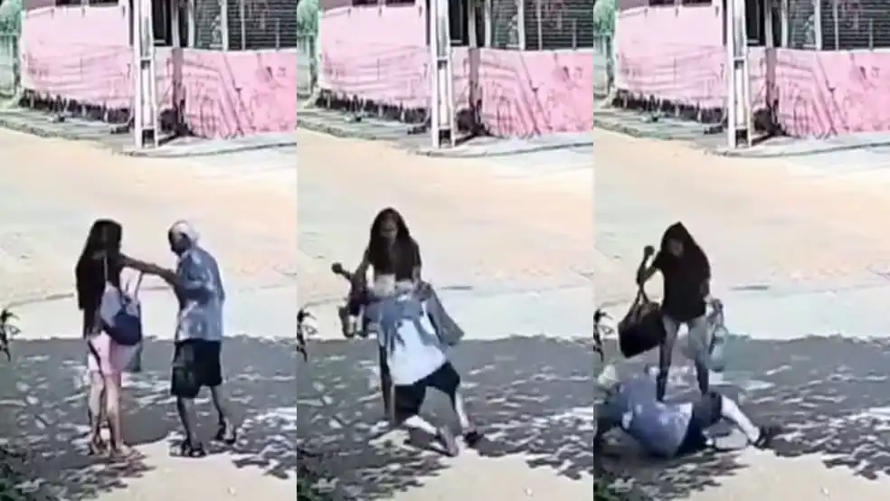 Imagem de Idoso de 92 anos cai e fica ferido após ser roubado por mulher que ofereceu ajuda com compras