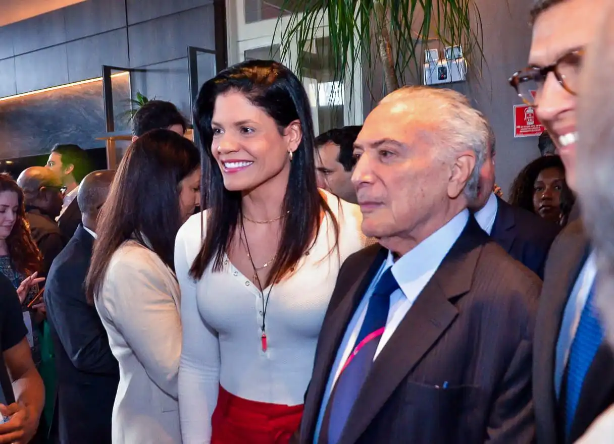 Imagem de Larissa Moraes participa de congresso com Michel Temer e lideranças nacionais sobre a COP 30