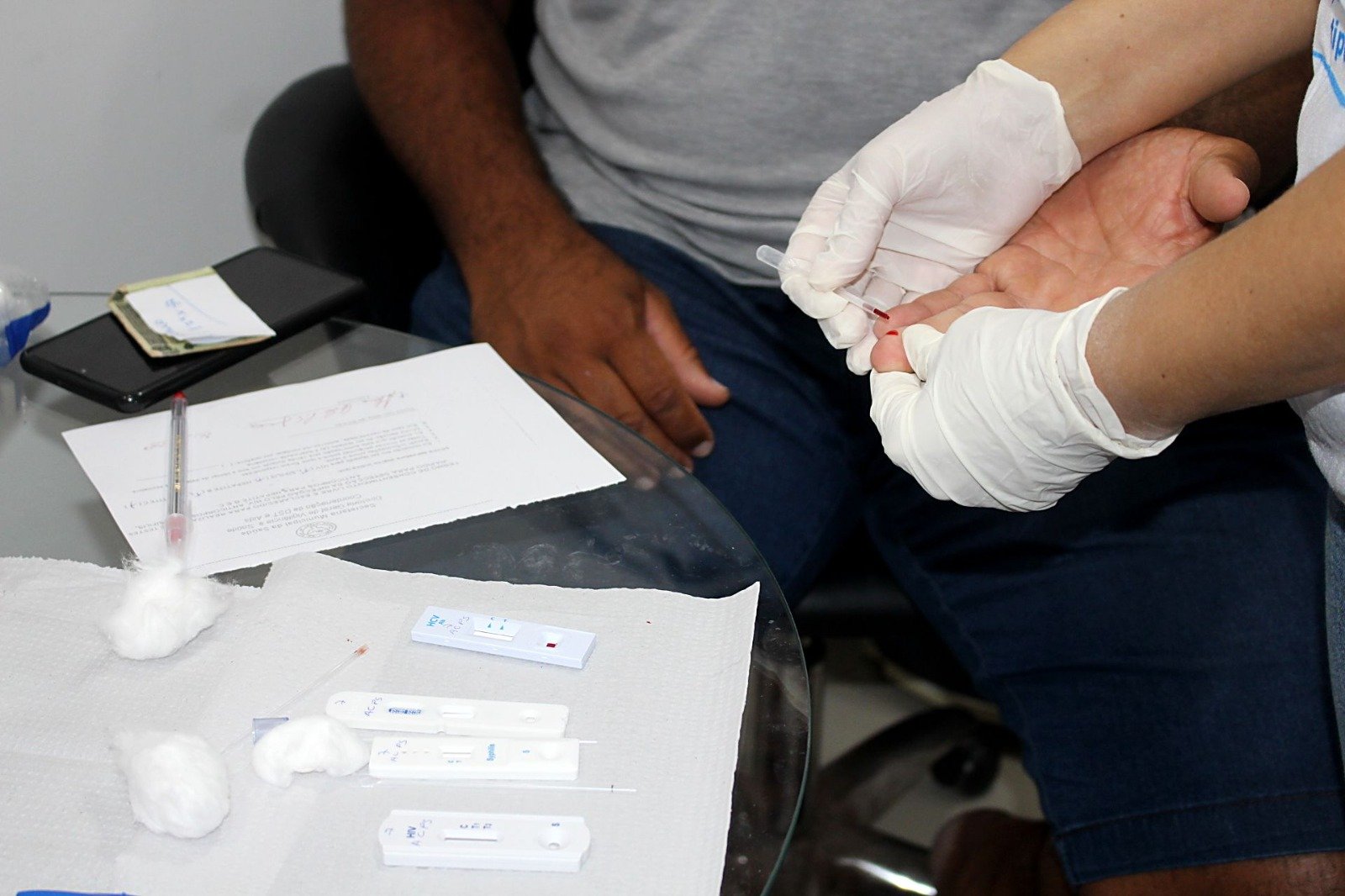 Imagem de SMS promove ação especial alusiva à Campanha Dezembro Vermelho no Farol da Barra