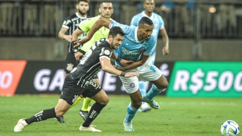 Imagem de Bahia e Corinthians ficam no zero e continuam perto do Z-4 no Brasileirão