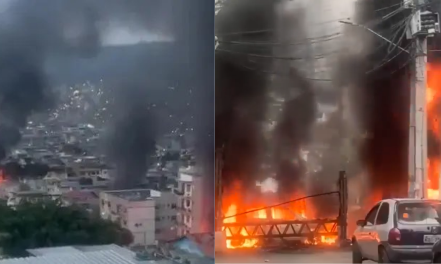 Imagem de Rio tem cenário de guerra com mais de 60 mortos em conflito entre policiais e bandidos do CV