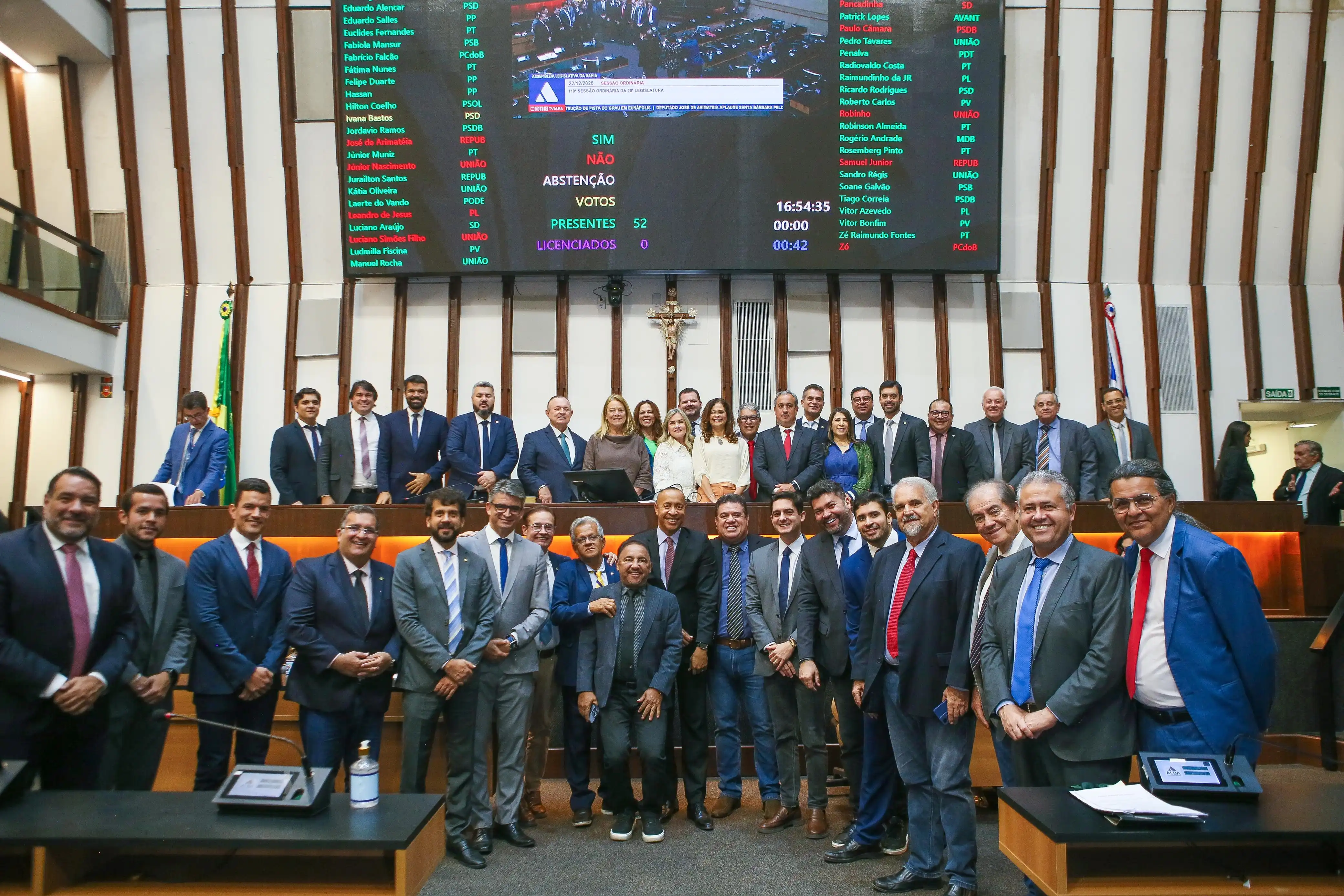 Imagem de Com aprovação do orçamento estadual 2026, a ALBA encerra 2025 com a votação de mais de 1.570 matérias