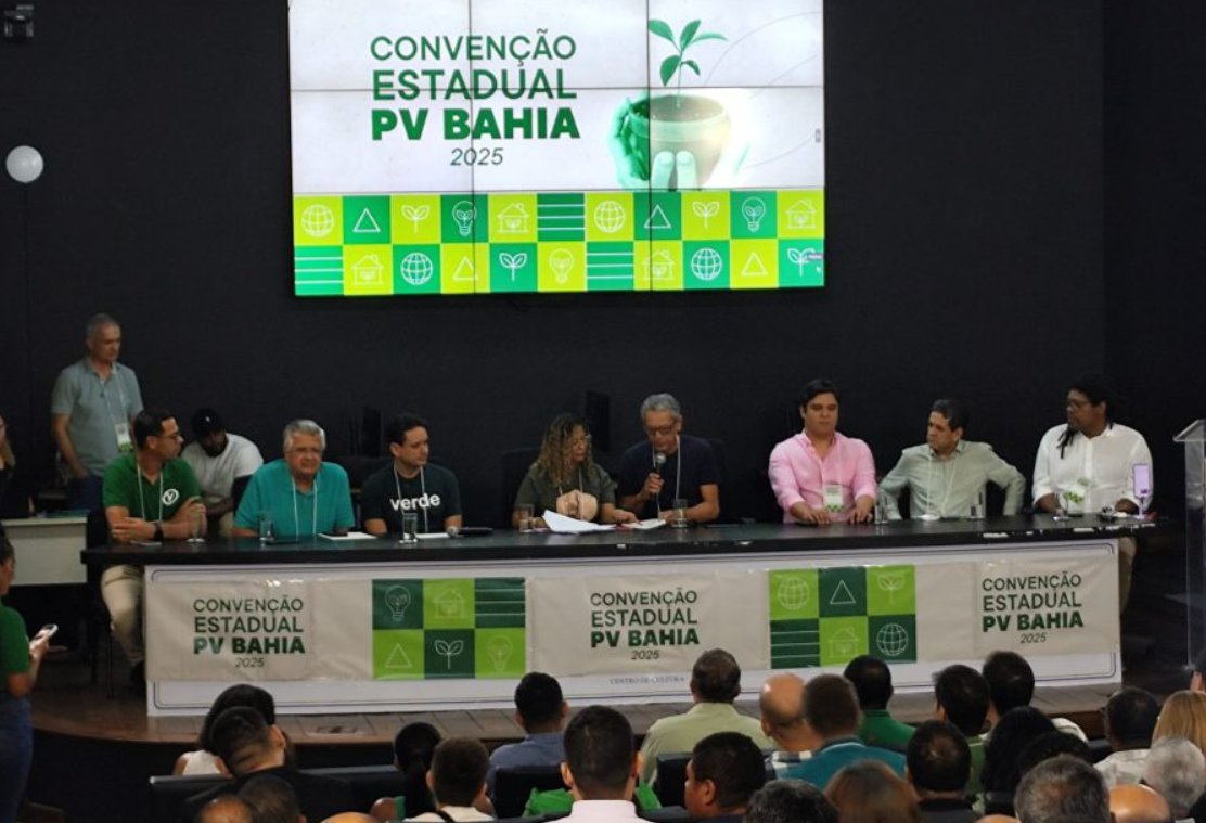 Imagem de Convenção do PV reúne lideranças em Salvador e projeta André Fraga para a Assembleia Legislativa em 2026