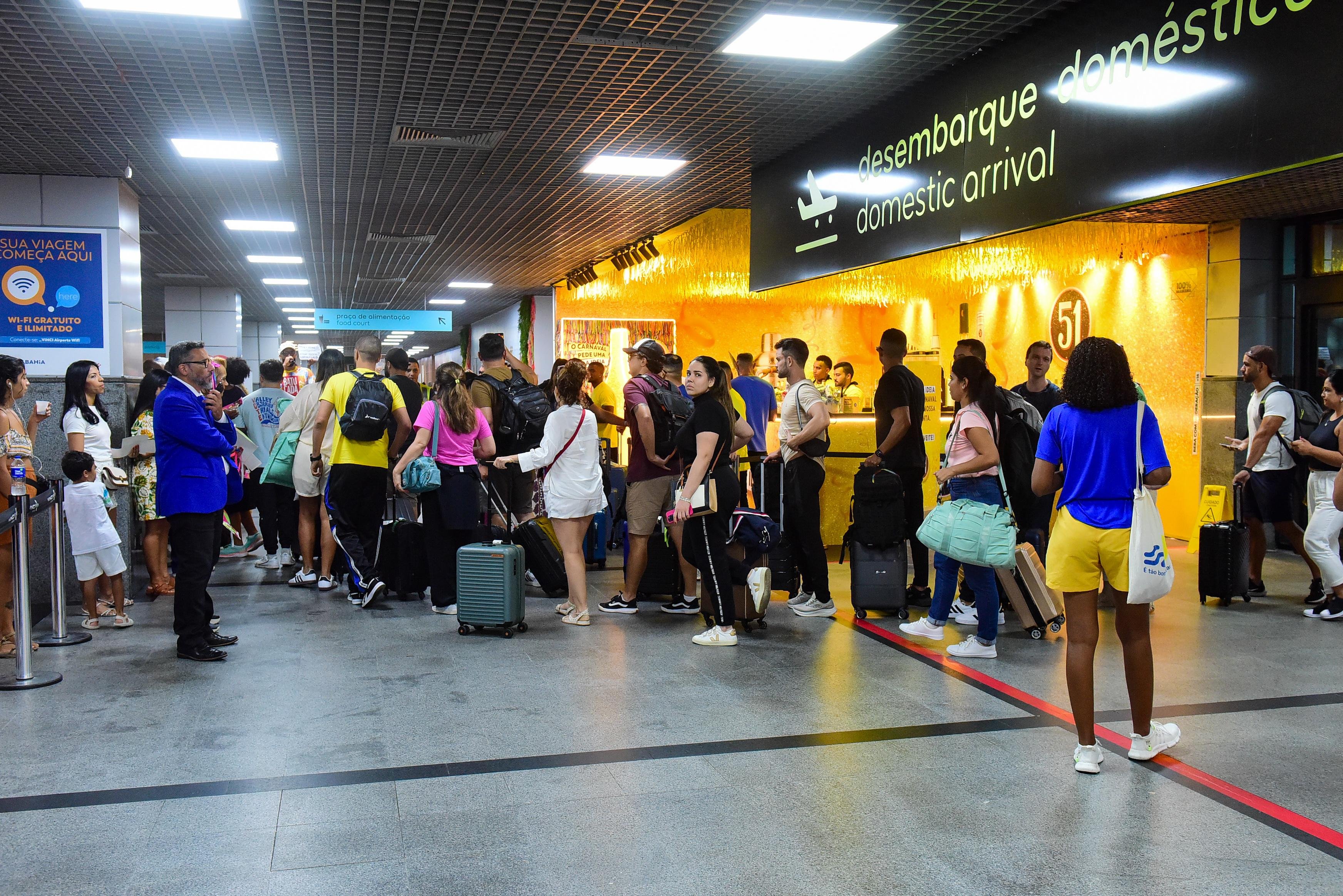 Imagem de Carnaval 2025: Ocupação hoteleira foi de até 95% e aeroporto registra recorde histórico de passageiros internacionais em Salvador