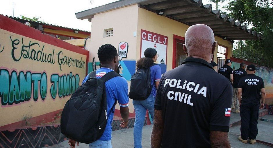 Imagem de Polícia Civil e Guarda Municipal intensificam ações em escolas de Salvador