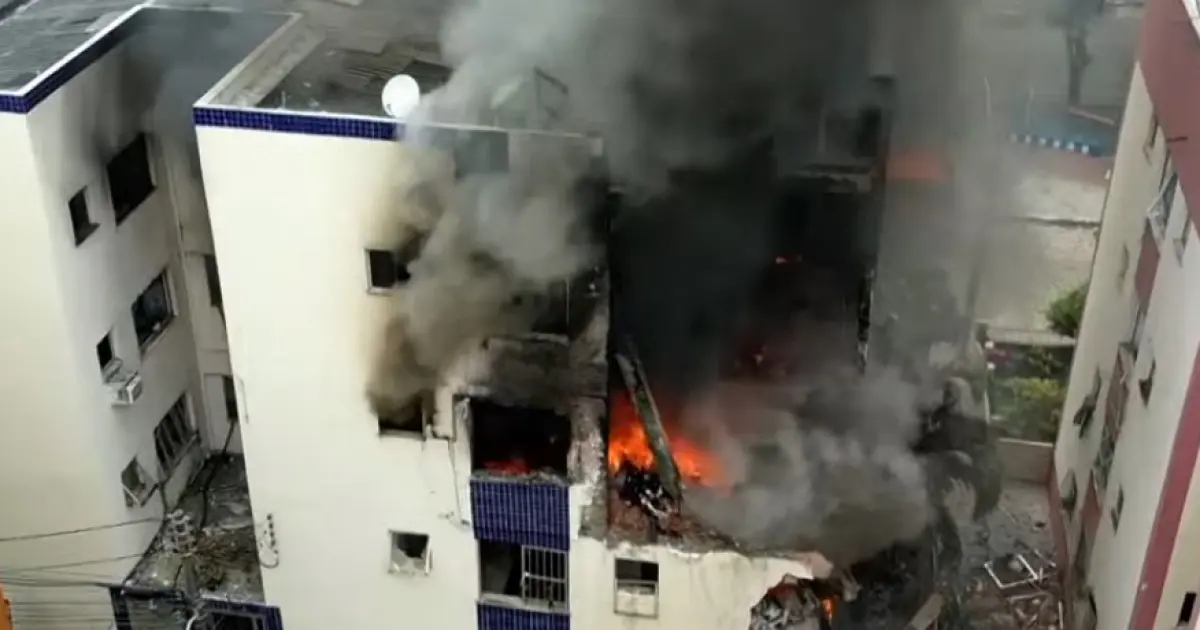 Imagem de Incêndio no STIEP teria sido causado por gás aberto esquecido por morador, segundo investigação