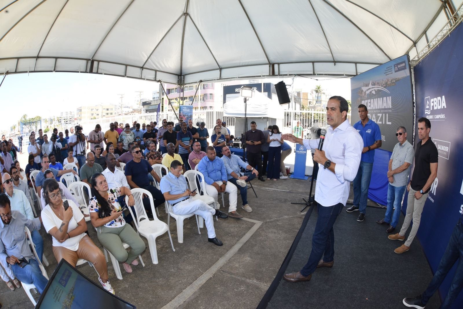 Imagem de Salvador sediará circuito global de águas abertas para nadadores amadores