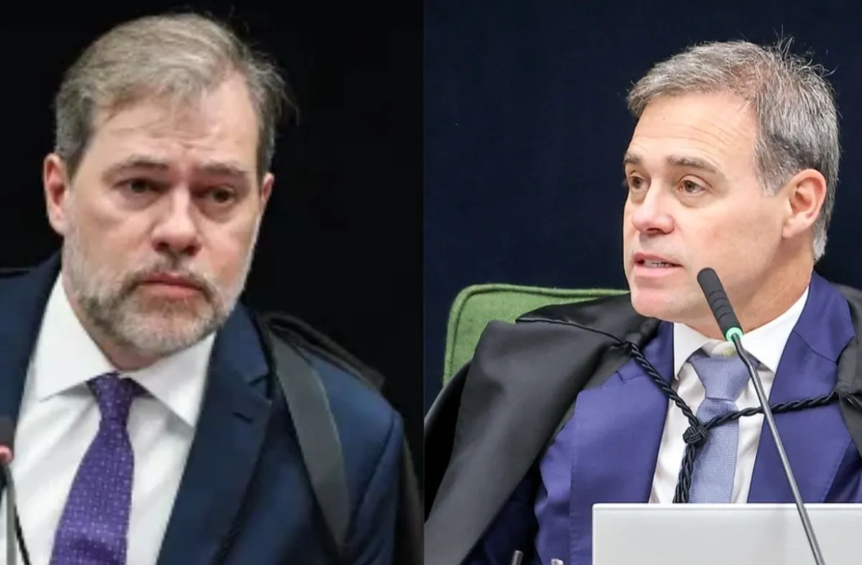 Imagem de Bate-boca Acalorado entre Toffoli e André Mendonça Interrompe Julgamento no STF