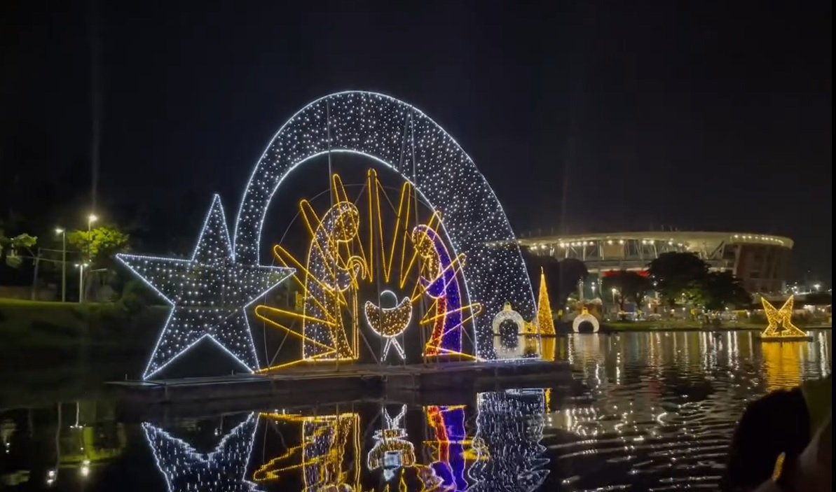 Imagem de Natal Salvador: Iluminação no Dique recebe visita guiada com influenciadores digitais 
