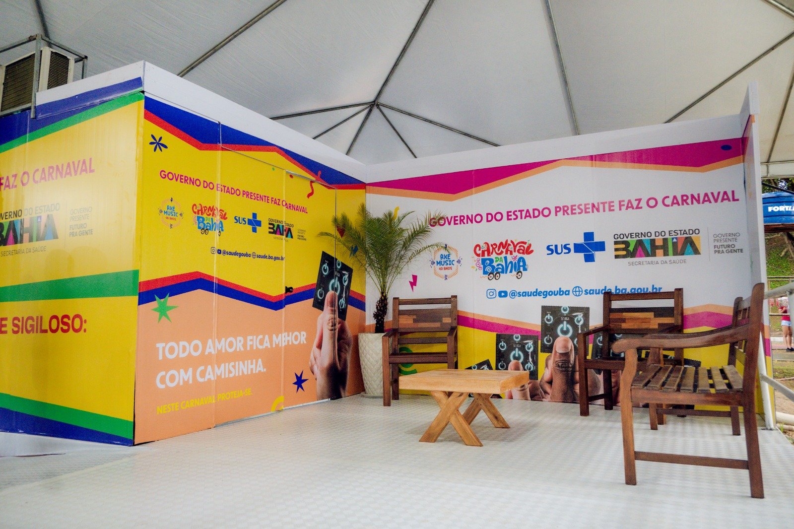 Imagem de Sesab realiza ações preventivas em postos de testagem rápida para IST´s durante o carnaval