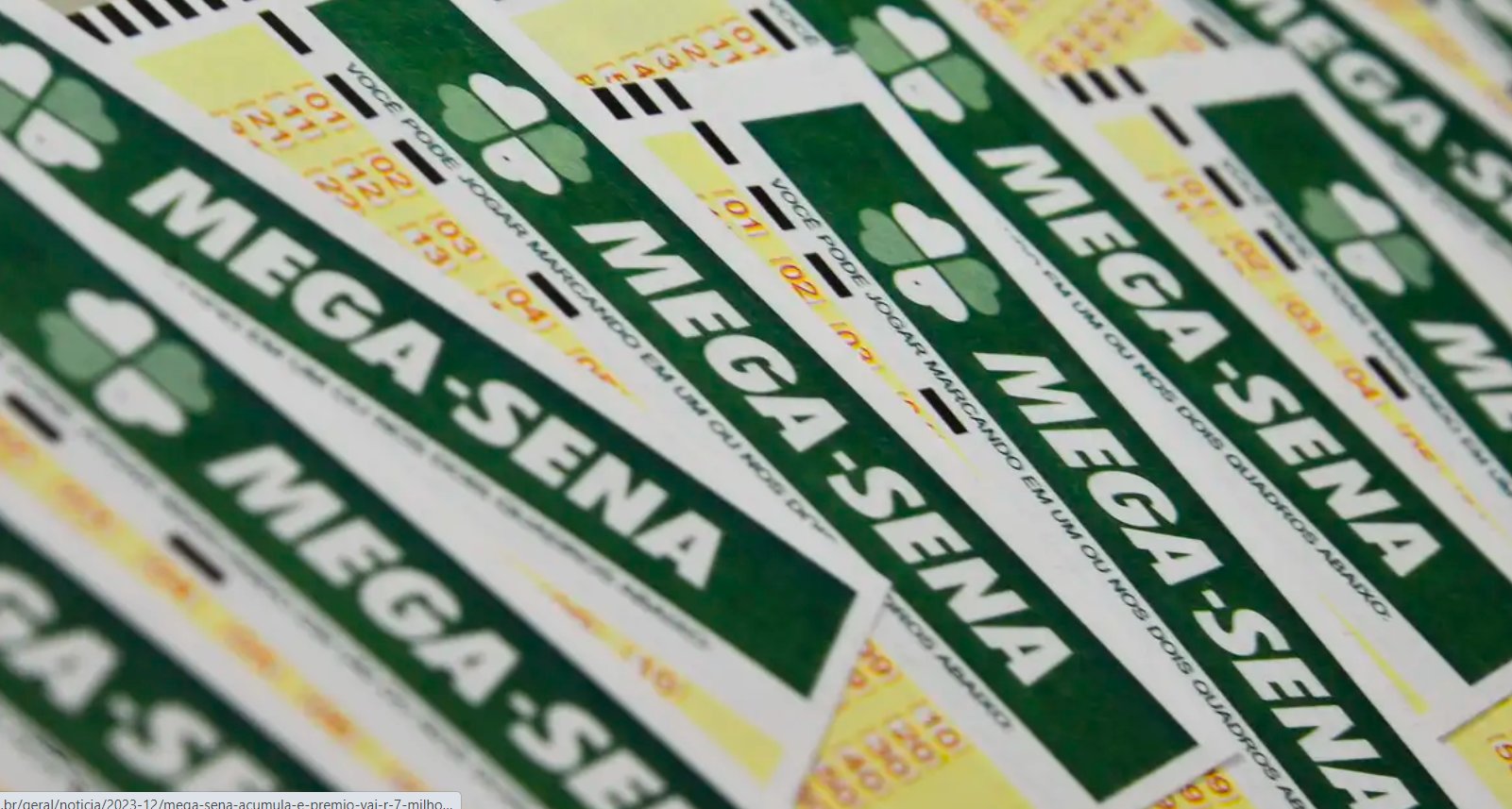 Imagem de Mega-Sena acumula e prêmio vai a R$ 7 milhões