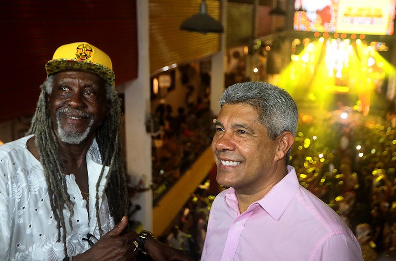 Imagem de Jerônimo Rodrigues prestigia a 42ª Noite da Beleza Negra, realizada pelo bloco afro Ilê Aiyê, em Salvador