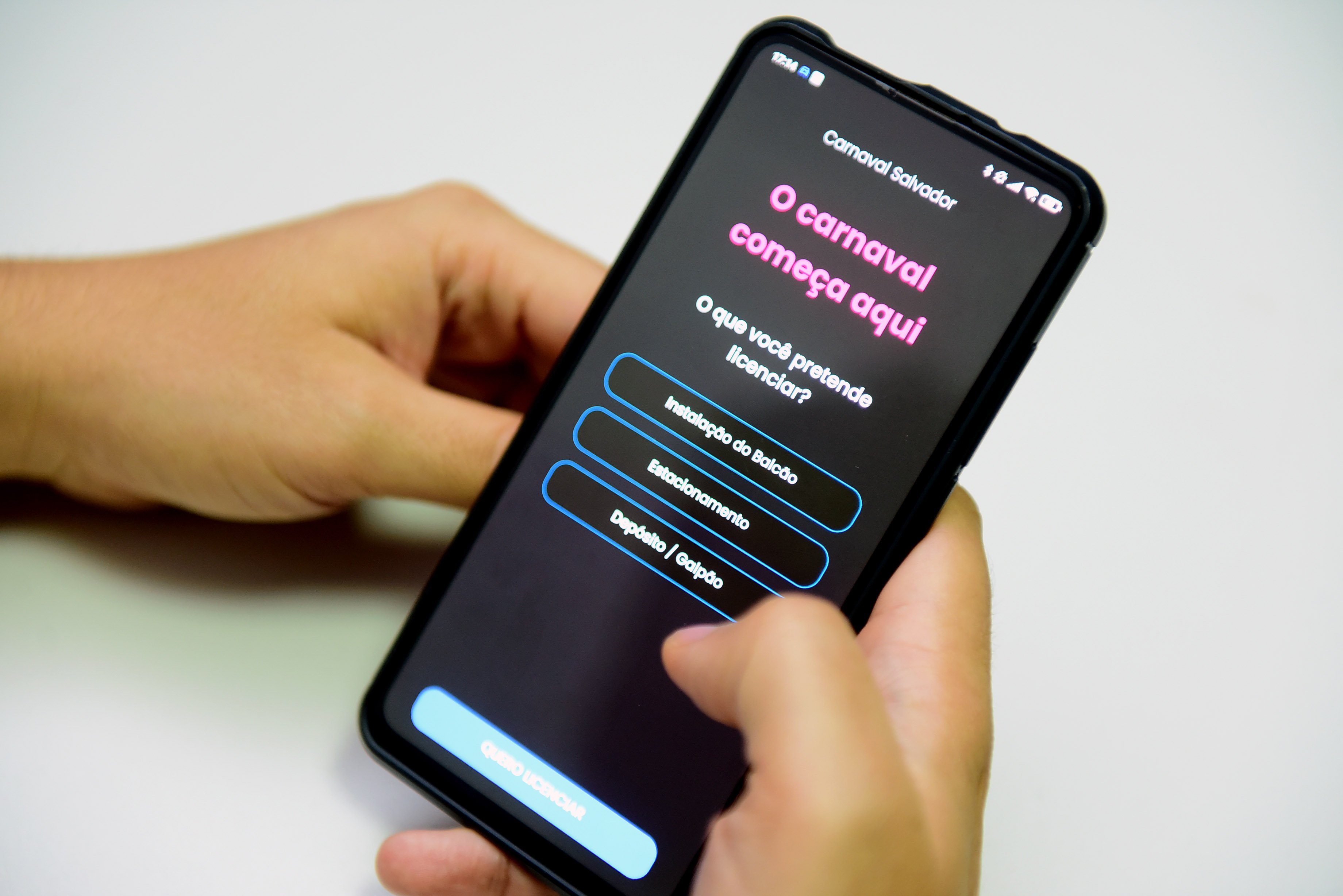 Imagem de Sedur lança aplicativo de licenciamento de serviços para o Carnaval