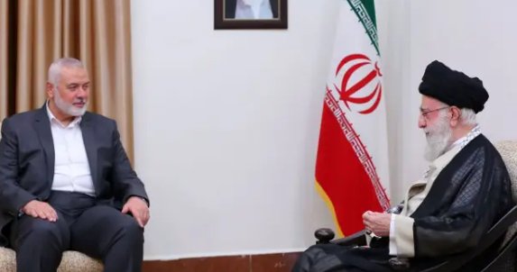 Imagem de Guerra Israel-Hamas: Irã confirma a entrada do líder do Hamas em seu país
