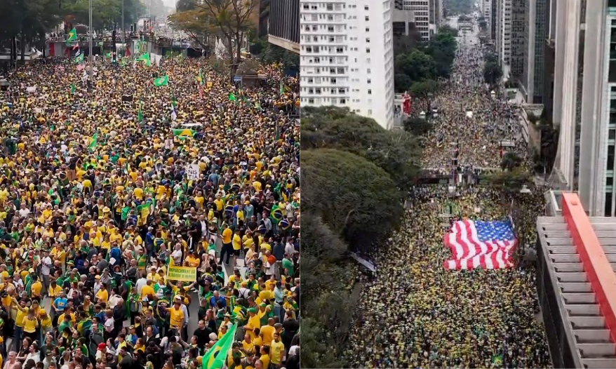 Imagem de Após reunir milhares de manifestantes, direita reforça apelo pela anistia em meio ao julgamento de Bolsonaro