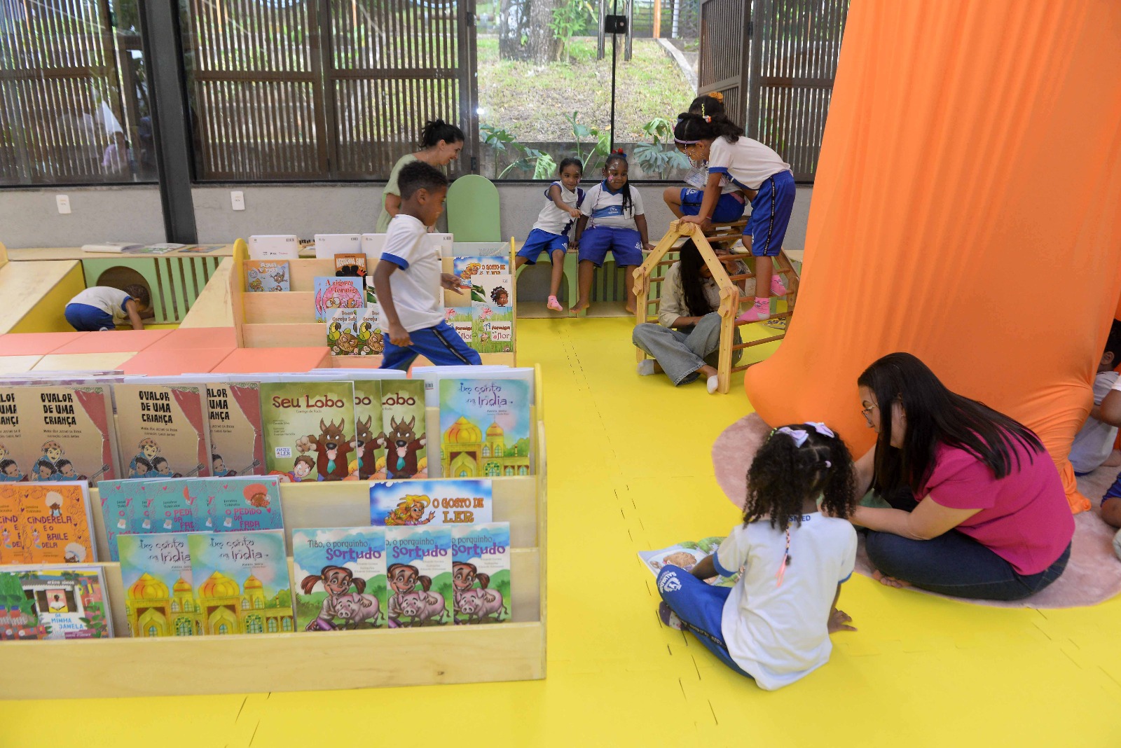 Imagem de Prefeitura inaugura Mundo Encantado da Criança no Centro de Interpretação da Mata Atlântica