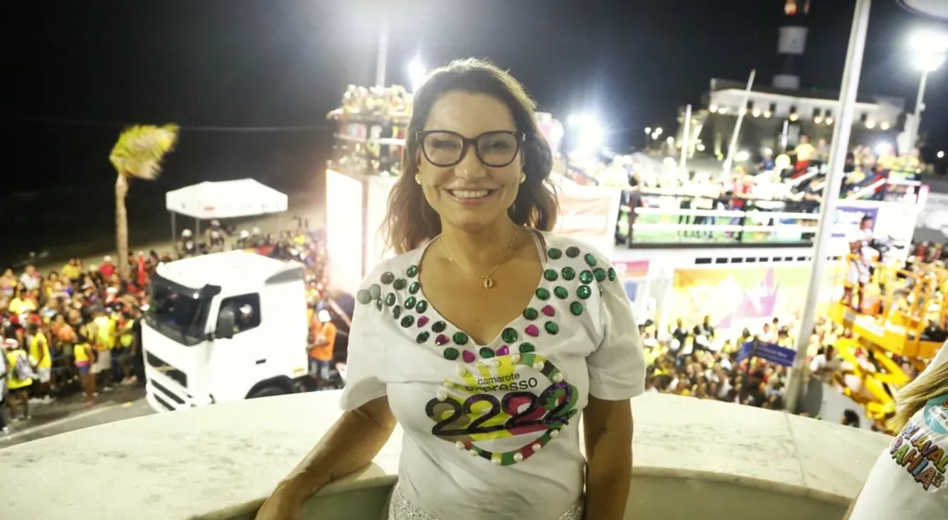 Imagem de 'Realização de sonho', diz Janja sobre presença no carnaval de Salvador; primeira-dama dança e assiste passagem de trios