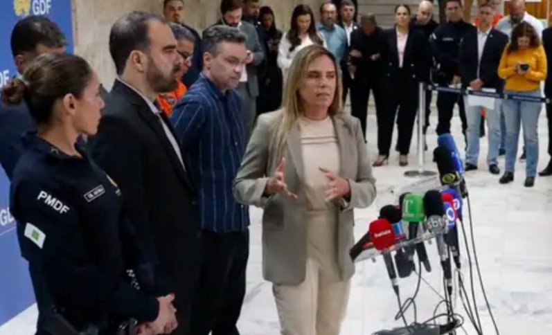 Imagem de Polícia trata morte na porta do STF como suicídio, diz governadora