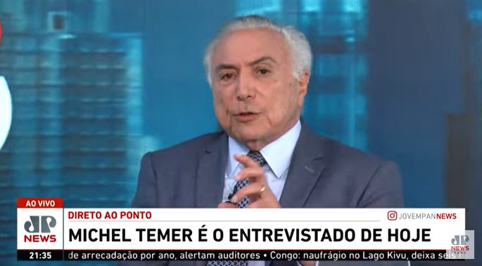 Imagem de Michel Temer lamenta disposição do governo para revogar reformas e diz que atitudes de Lula ‘não são de harmonia’