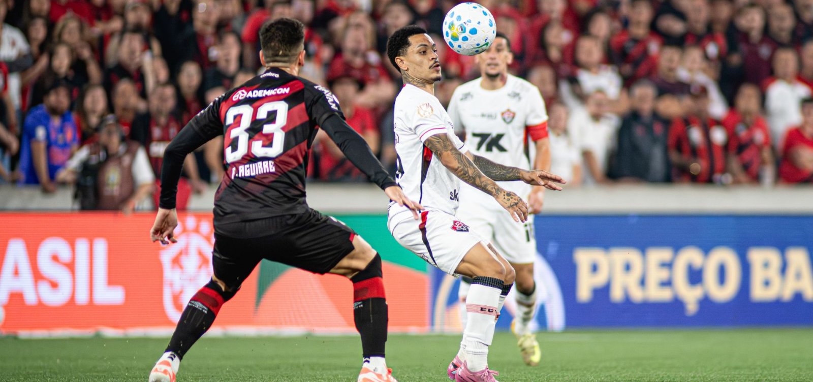Imagem de Vitória perde para o Athletico-PR e fica em situação delicada nas oitavas da Copa do Brasil