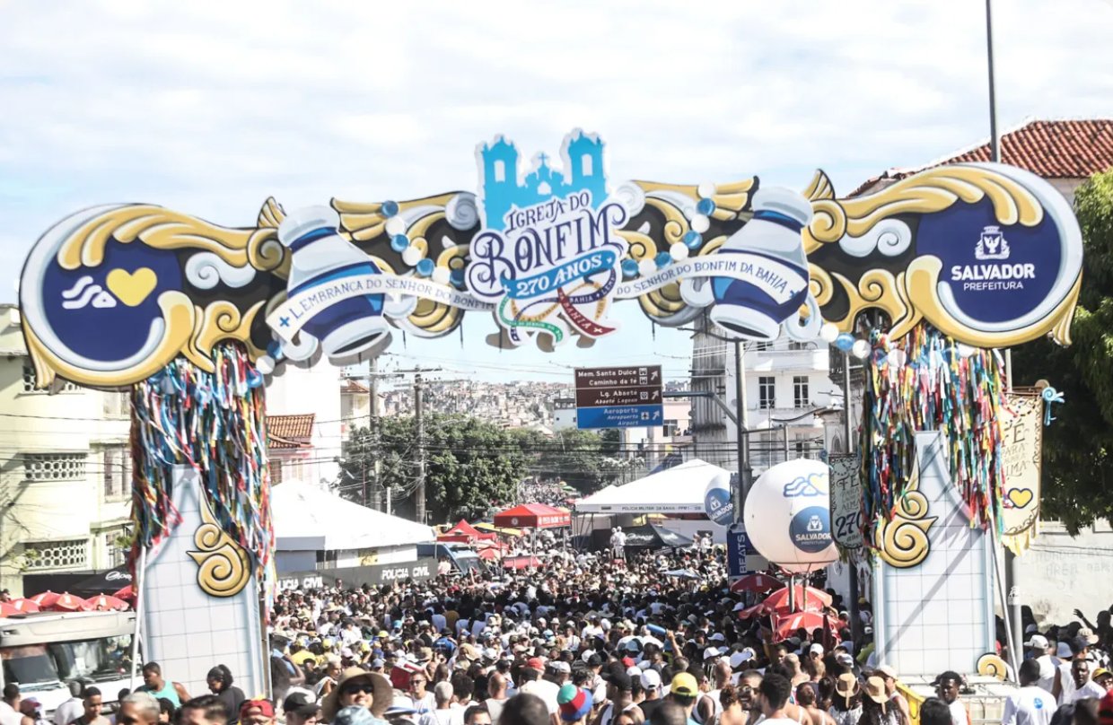 Imagem de Lavagem do Bonfim 2024 não teve registro de morte e ocorrências graves