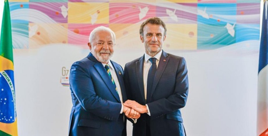 Imagem de Macron confirma que Lula visitará a França neste mês