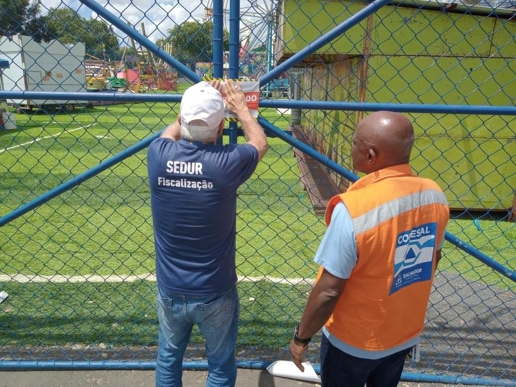 Imagem de Sedur interdita parque de diversão instalado no Campo da Pronaica