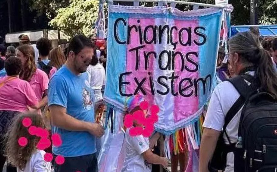 Imagem de Parada LGBT tem bloco sobre ‘crianças trans’