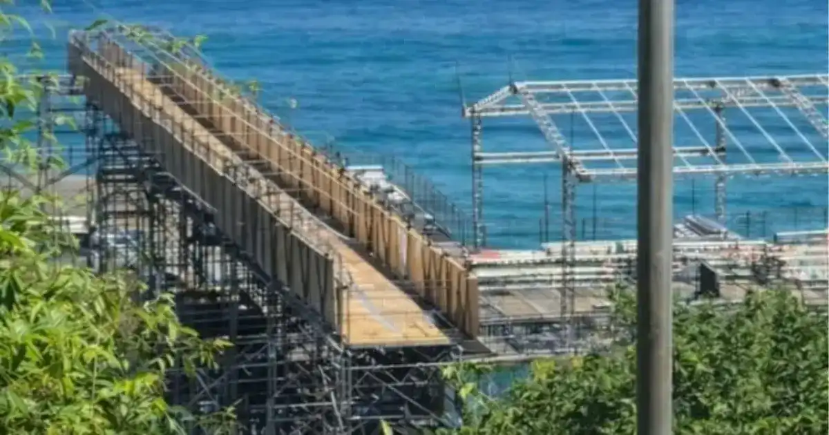 Imagem de Justiça Federal autoriza finalização da instalação de passarela em camarote no Morro do Ipiranga