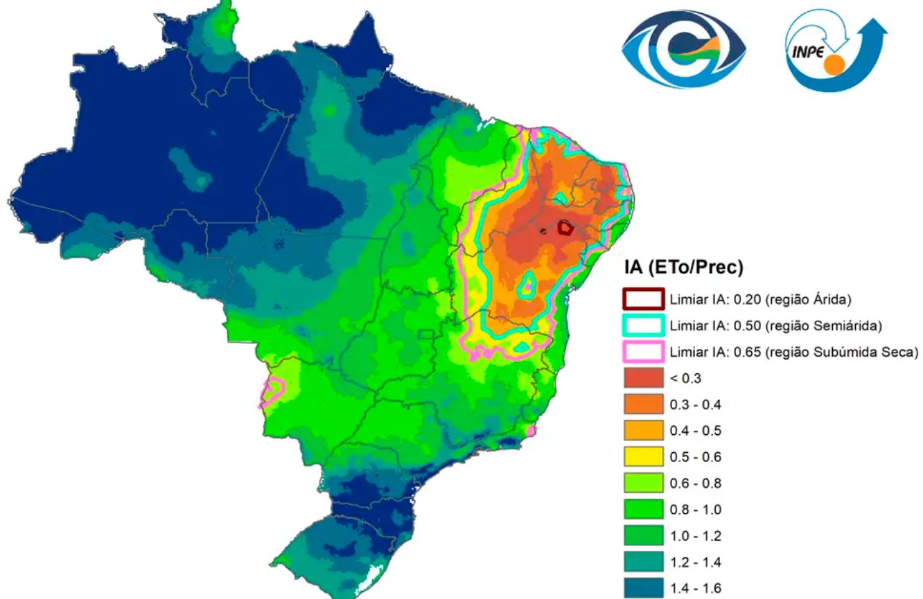 Imagem de Estudo identifica, pela primeira vez, região árida no Norte da Bahia