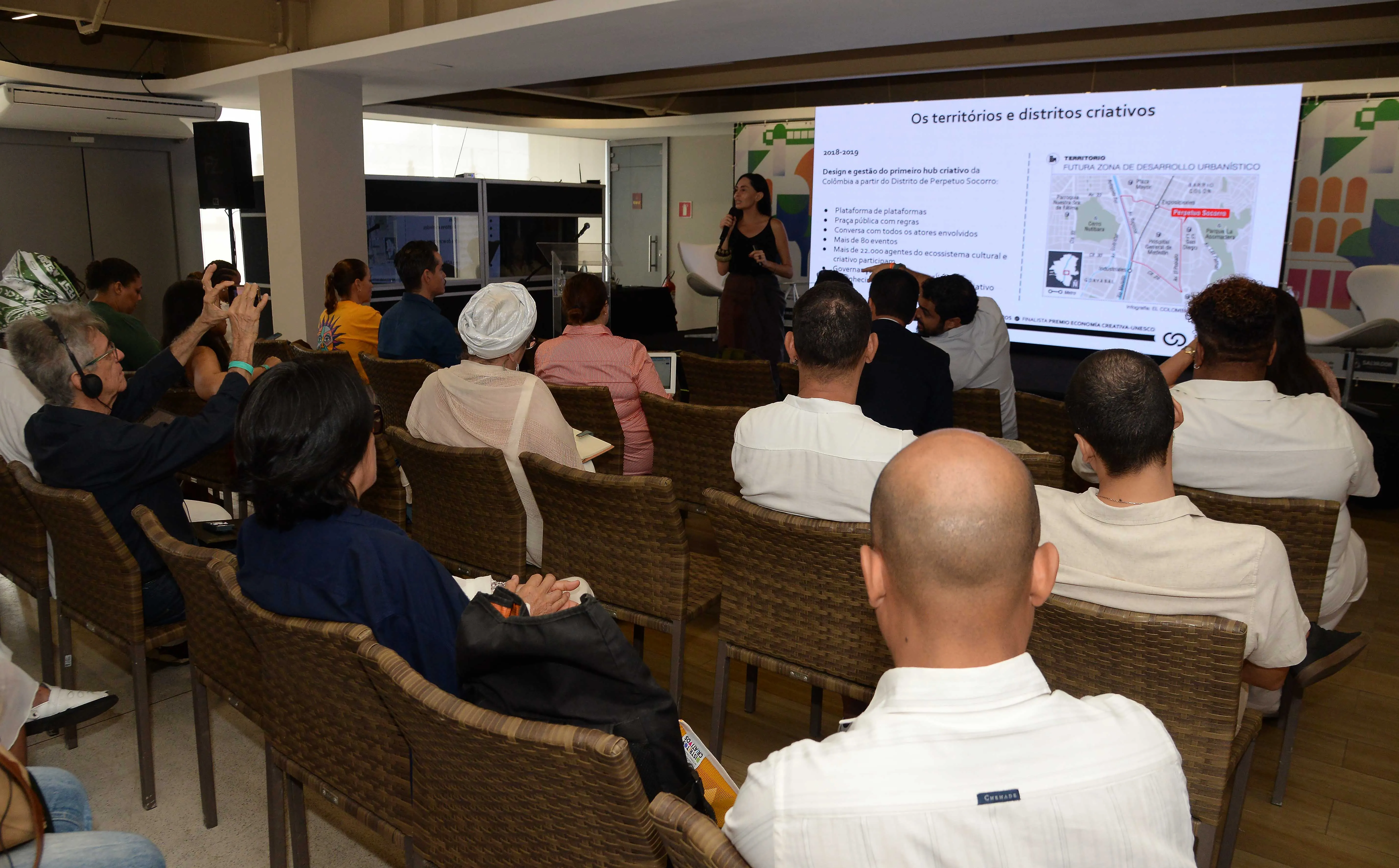 Imagem de Em conferência internacional, gestores destacam economia criativa e investimentos na Cultura de Salvador