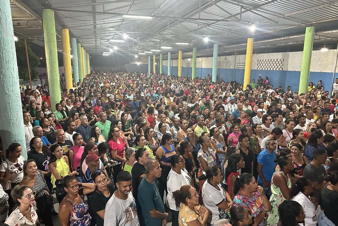 Imagem de Chapada: Multidão acompanha reunião com lideranças com David e Ricardo em Itaberaba 
