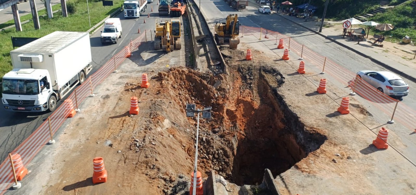 Imagem de DNIT identifica causa de afundamento na BR-324 e define solução para recuperar trecho