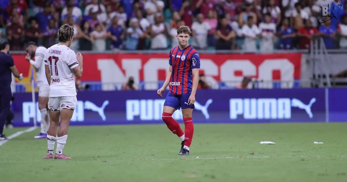 Imagem de Expulso contra o Fluminense, Dell desfalca o Bahia diante do Vasco pelo Brasileirão