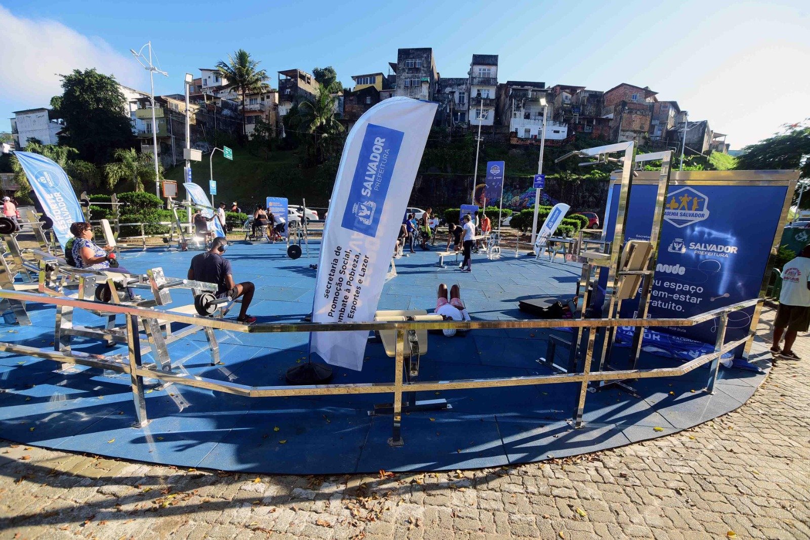 Imagem de Em seis meses, Academia Salvador proporciona atividades físicas gratuitas para quase 20 mil soteropolitanos