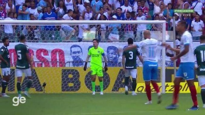 Imagem de Em jogo morno, Bahia e Goiás empatam em 1 a 1 na Arena Fonte Nova