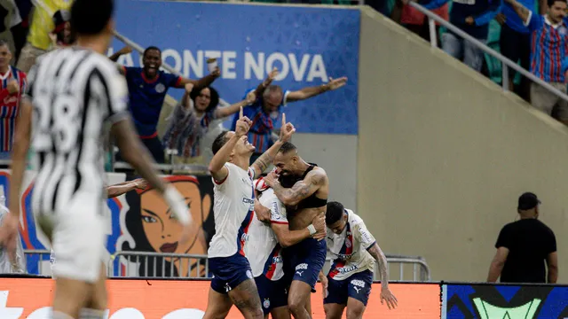 Imagem de Com um homem a mais, Bahia vence o Botafogo de virada e encerra jejum