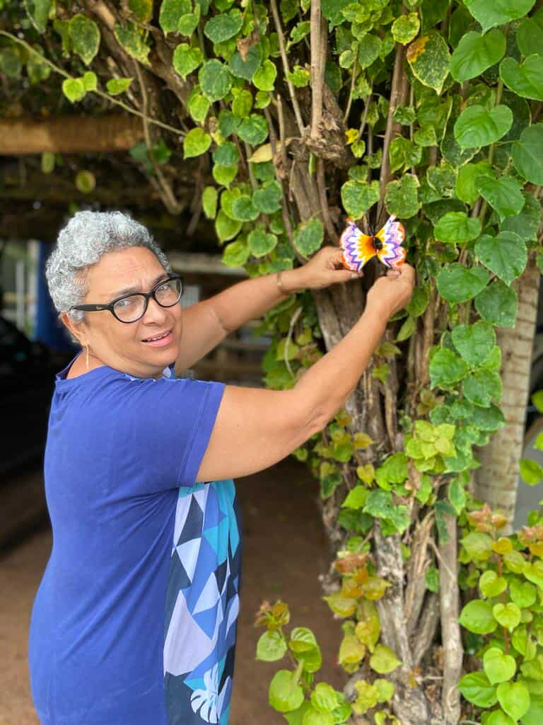 Imagem de Artesã lança projeto Borboletas na Garibaldi unindo arte e sustentabilidade