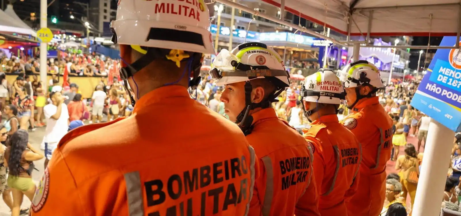 Imagem de Corpo de Bombeiros registra 10 ocorrências nos três primeiros dias de pré-Carnaval