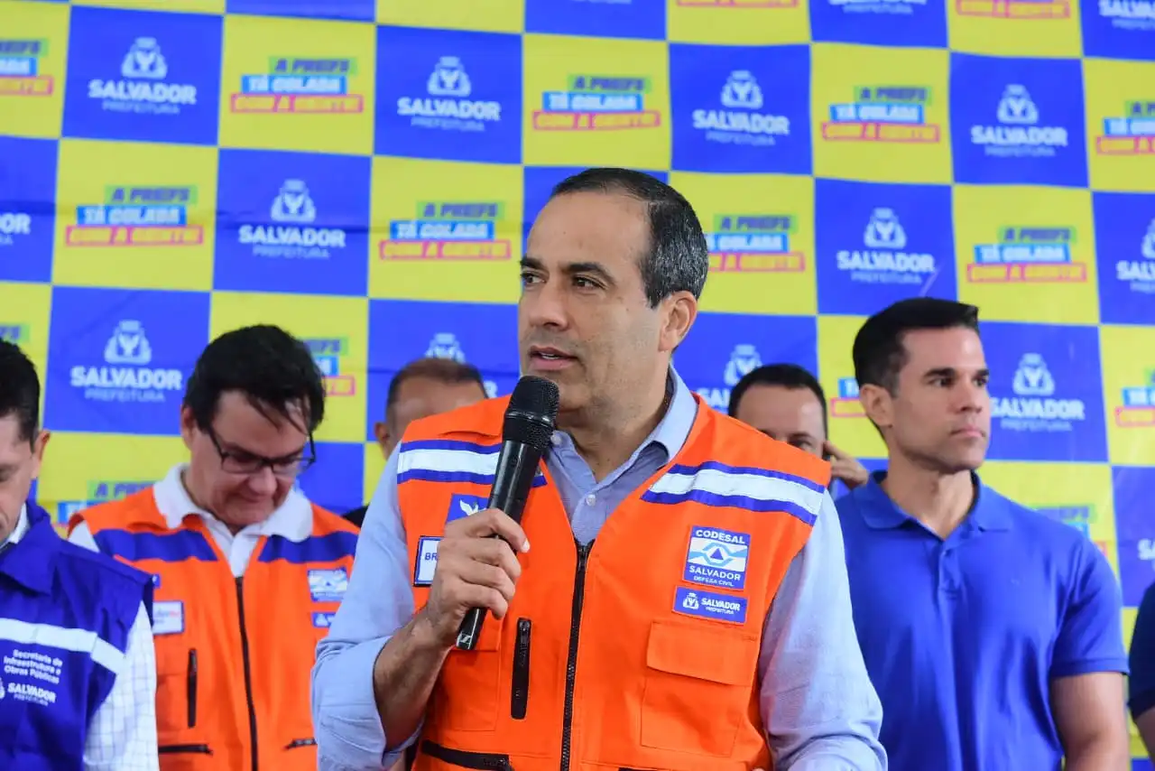 Imagem de Bruno Reis reage a especulações de Geraldo e Robinson e reafirma candidatura de ACM Neto ao governo da Bahia