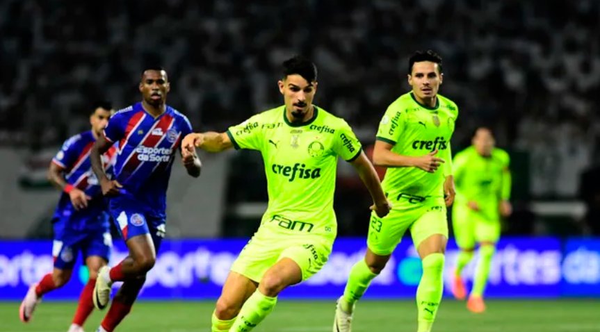 Imagem de Palmeiras bate o Bahia em casa e cola na liderança do Brasileirão