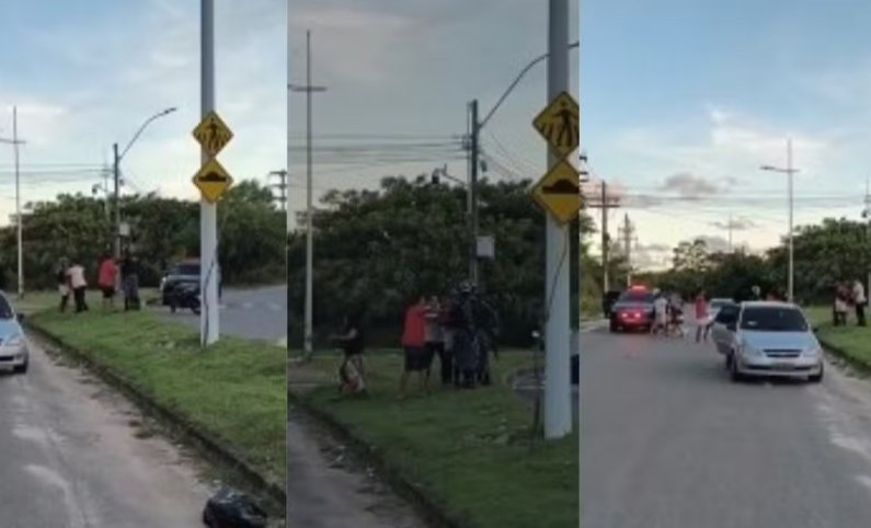 Imagem de Confusão entre guardas municipais e motorista termina com homem e mulher baleados em Salvador