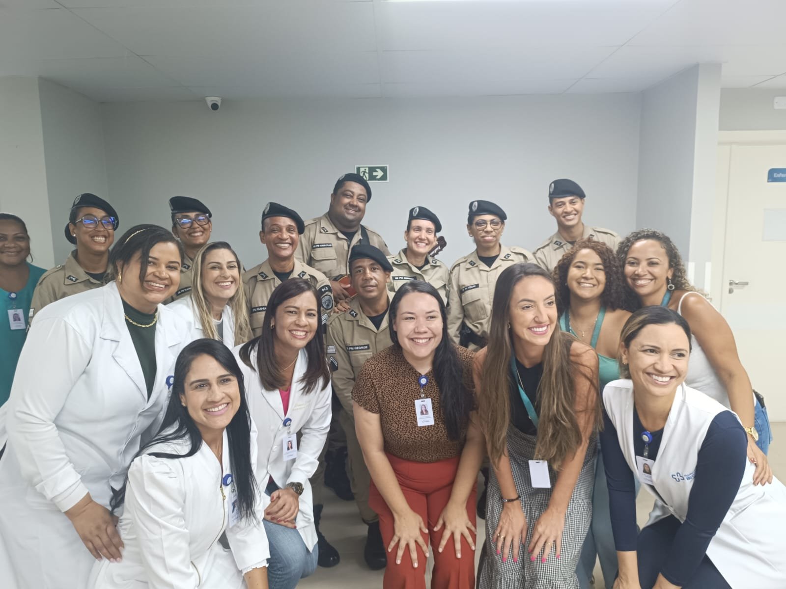 Imagem de Coral da PMBA leva emoção e esperança ao Hospital de Brotas