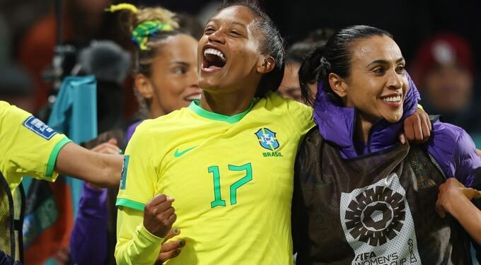 Imagem de Com hat-trick de Ary Borges, Brasil faz 4 a 0 no Panamá em estreia na Copa